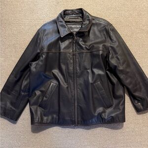 Vintage Brown Leather Jacket